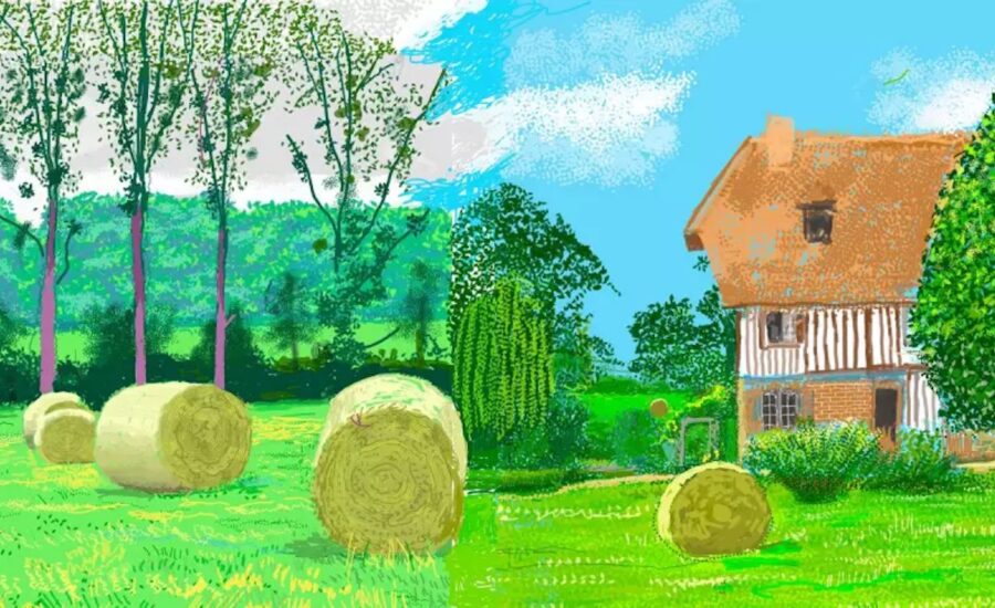 David Hockney: A Year in Normandie and Some Other Thoughts about Painting